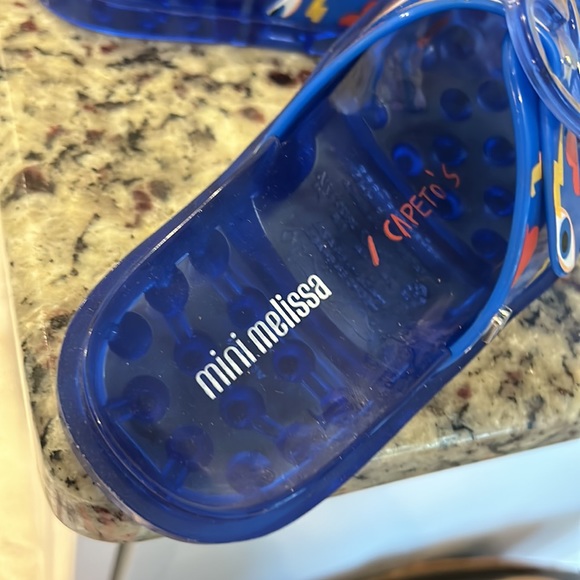 Girls 11 MINI MELISSA WIDE + CAPETOS KIDS NWT - Picture 7 of 7